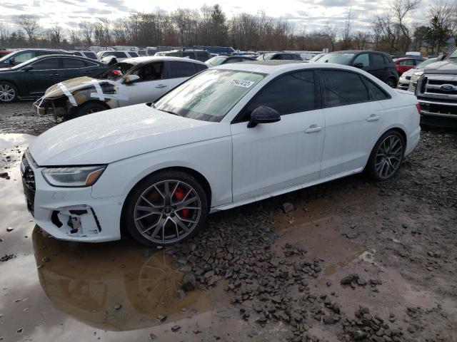 AUDI S4 PRESTIG 2022 with VIN WAUC4AF48NA031318 - Photo from auction