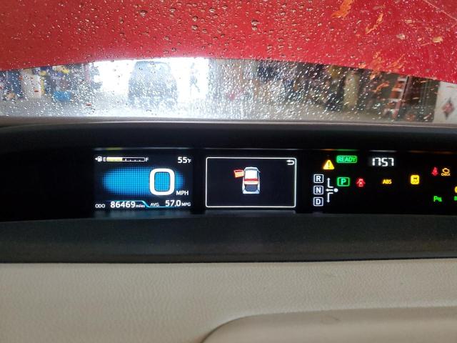 Photo 9 from auction – 2017 TOYOTA PRIUS with VIN JTDKBRFU8H3568489