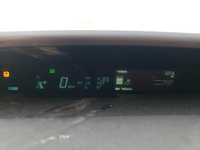 Photo 9 from auction – 2010 TOYOTA PRIUS with VIN JTDKN3DU6A5149252