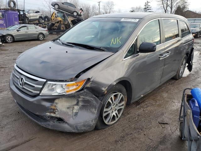 HONDA ODYSSEY EX 2012 with VIN 5FNRL5H45CB057741 - Photo from auction