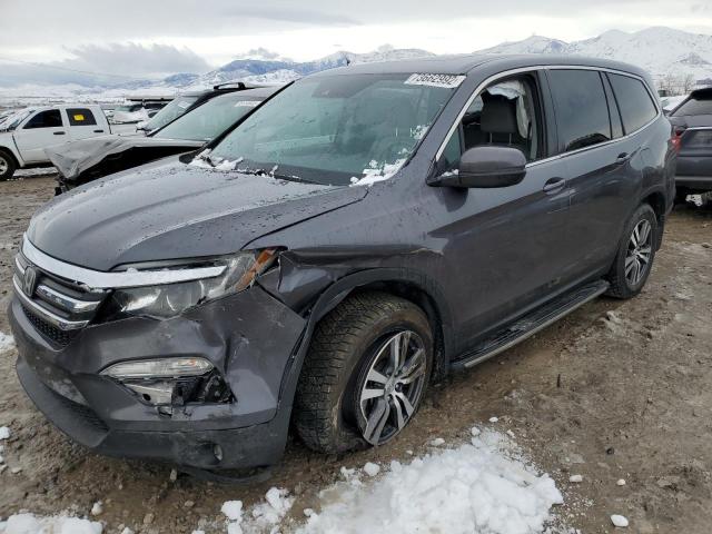 HONDA PILOT EXL 2018 with VIN 5FNYF6H60JB006185 - Photo from auction