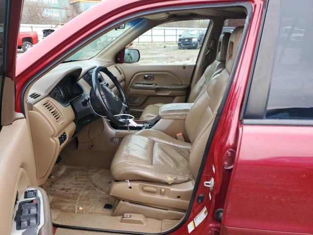 Photo 7 from auction – 2005 HONDA PILOT EXL with VIN 2HKYF18505H535976