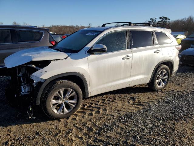 TOYOTA HIGHLANDER 2015 with VIN 5TDKKRFHXFS043268 - Photo from auction