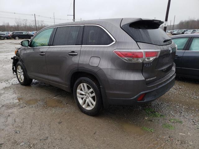Photo 2 from auction – 2015 TOYOTA HIGHLANDER with VIN 5TDBKRFH1FS133201