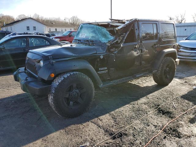 JEEP WRANGLER U 2016 with VIN 1C4BJWDG2GL303838 - Photo from auction