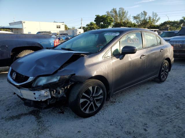 HONDA CIVIC EX 2015 with VIN 19XFB2F85FE016076 - Photo from auction