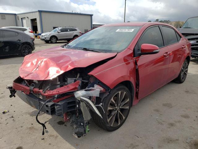 TOYOTA COROLLA L 2018 with VIN 2T1BURHE1JC010898 - Photo from auction