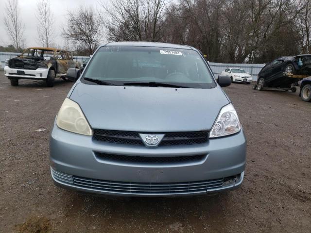 Photo 5 from auction – 2005 TOYOTA SIENNA CE with VIN 5TDZA29C75S254970