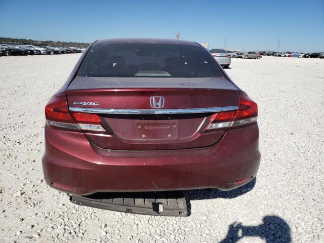 Photo 6 from auction – 2013 HONDA CIVIC LX with VIN 2HGFB2F50DH576659