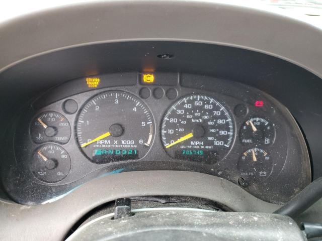 Photo 9 from auction – 2001 CHEVROLET BLAZER with VIN 1GNDT13W612100728