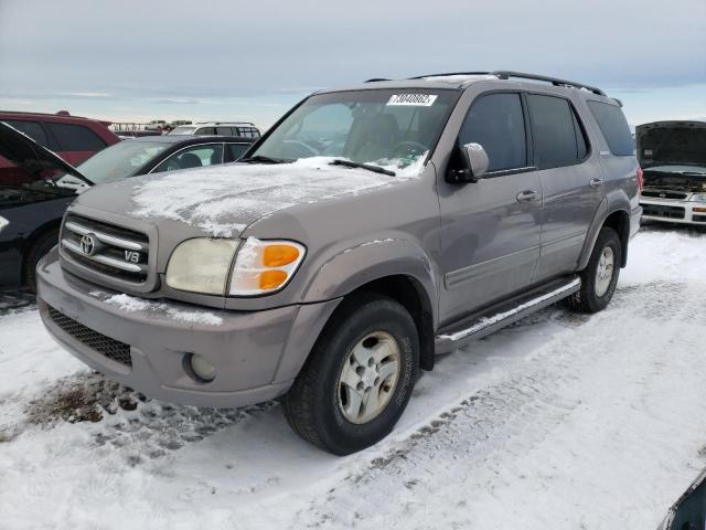 TOYOTA SEQUOIA LI 2001 with VIN 5TDBT48A91S007256 - Photo from auction