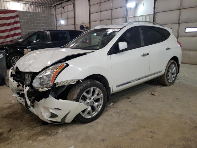 NISSAN ROGUE S 2013 with VIN JN8AS5MV8DW647738 - Photo from auction