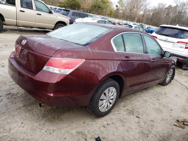 Photo 3 from auction – 2010 HONDA ACCORD LX with VIN 1HGCP2F38AA062586