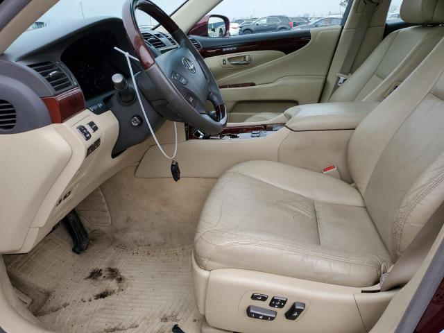 Photo 7 from auction – 2009 LEXUS LS 460 with VIN JTHCL46F495004266