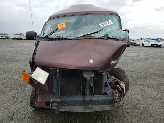 Photo 5 from auction – 1998 DODGE RAM VAN B1 with VIN 2B6HB11X2WK124099