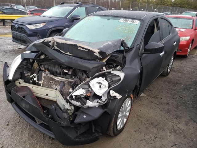 NISSAN VERSA S 2016 with VIN 3N1CN7AP8GL876544 - Photo from auction