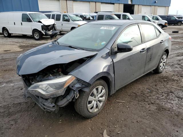 TOYOTA COROLLA L 2015 with VIN 5YFBURHE5FP304165 - Photo from auction