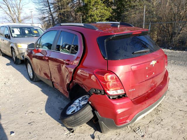 Photo 2 from auction – 2020 CHEVROLET TRAX 1LT with VIN 3GNCJLSB8LL138698