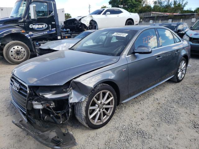 AUDI A4 PREMIUM 2015 with VIN WAUAFAFL1FN022883 - Photo from auction