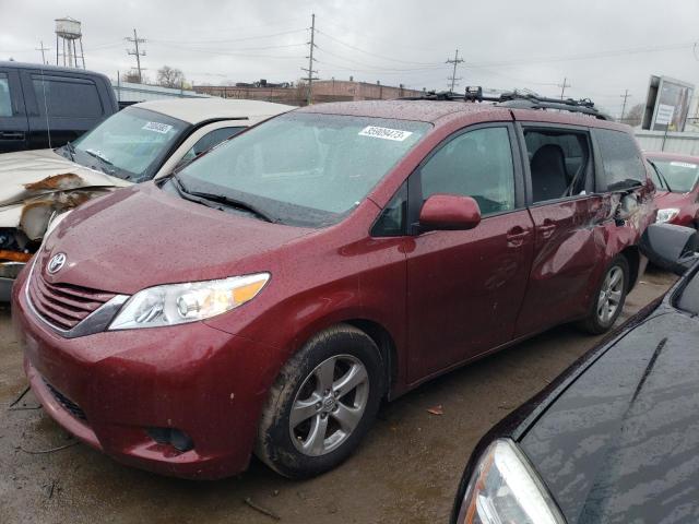 TOYOTA SIENNA LE 2015 with VIN 5TDKK3DC0FS594054 - Photo from auction