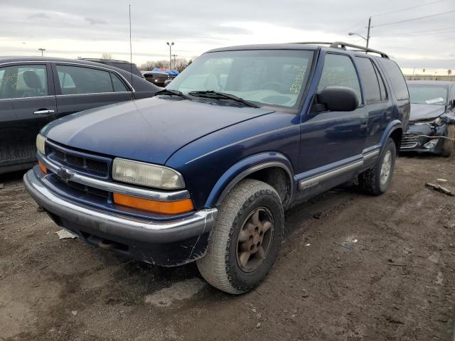 CHEVROLET BLAZER 2001 with VIN 1GNDT13W612100728 - Photo from auction