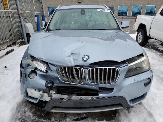 Photo 5 from auction – 2011 BMW X3 XDRIVE3 with VIN 5UXWX7C55BL733960