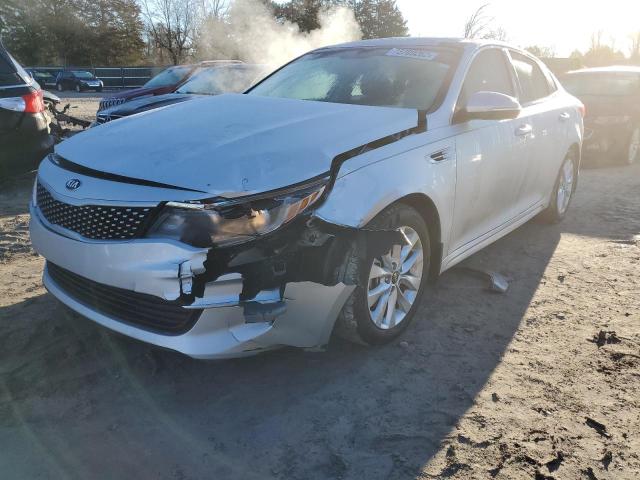 KIA OPTIMA EX 2017 with VIN 5XXGU4L35HG123691 - Photo from auction
