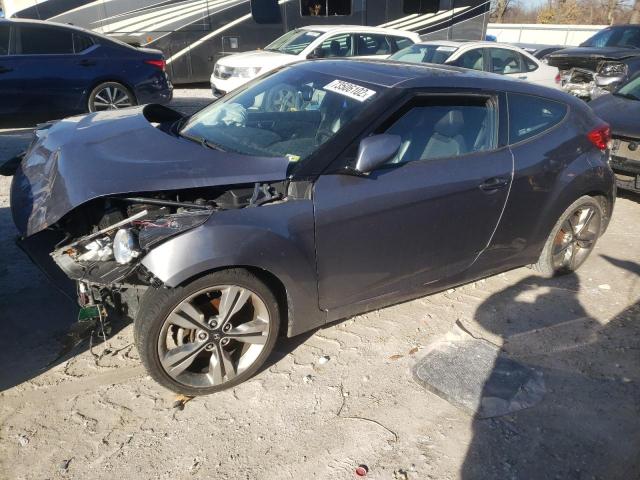 HYUNDAI VELOSTER 2016 with VIN KMHTC6AD7GU281009 - Photo from auction