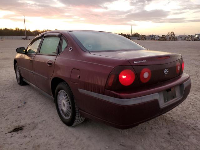 Photo 2 from auction – 2001 CHEVROLET IMPALA with VIN 2G1WF55E619321776