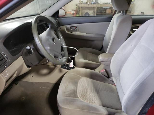 Photo 7 from auction – 2008 KIA SPECTRA EX with VIN KNAFE121885561565