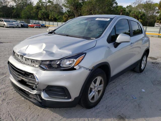 CHEVROLET TRAX LS 2021 with VIN KL7CJKSB8MB335843 - Photo from auction