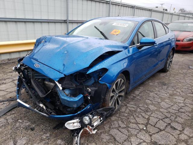 FORD FUSION SE 2020 with VIN 3FA6P0T95LR200088 - Photo from auction