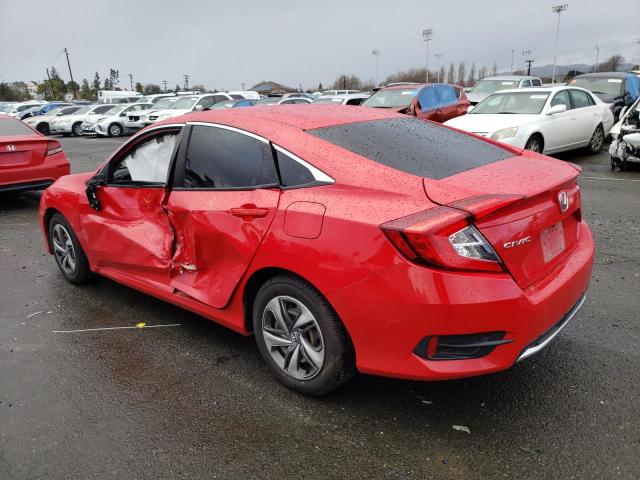 Photo 2 from auction – 2020 HONDA CIVIC LX with VIN 2HGFC2F67LH559328