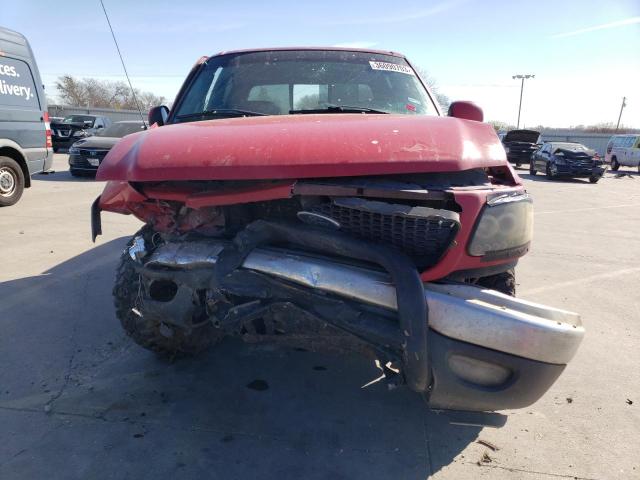 Photo 5 from auction – 2002 FORD F150 SUPER with VIN 1FTRW08L42KB18077