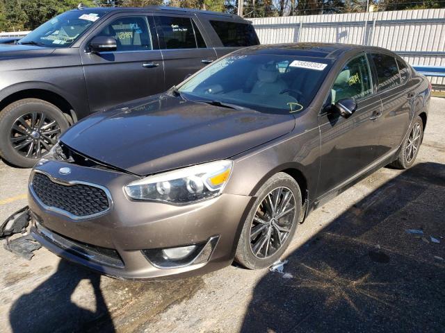 KIA CADENZA PR 2014 with VIN KNALN4D72E5122637 - Photo from auction