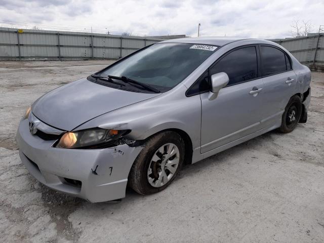 HONDA CIVIC LX 2011 with VIN 2HGFA1F5XBH504796 - Photo from auction