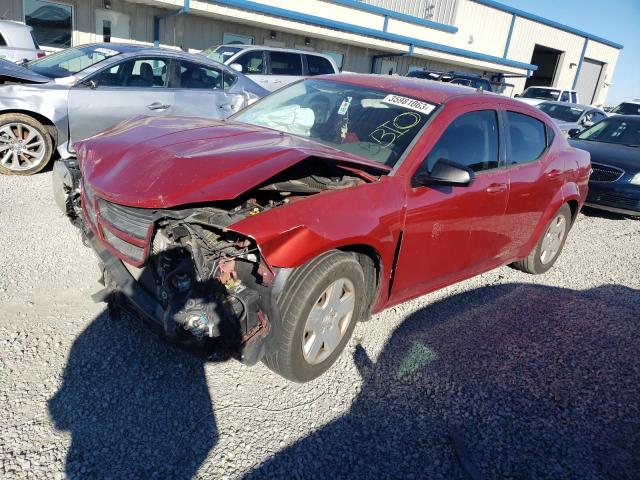 DODGE AVENGER SE 2008 with VIN 1B3LC46K98N538135 - Photo from auction