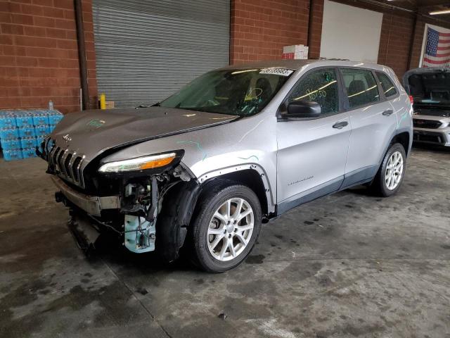JEEP CHEROKEE S 2017 with VIN 1C4PJLAB4HW559542 - Photo from auction