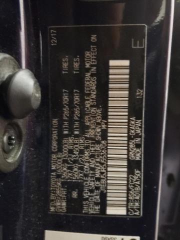 Photo 14 from auction – 2018 TOYOTA 4RUNNER SR with VIN JTEBU5JR5J5536708