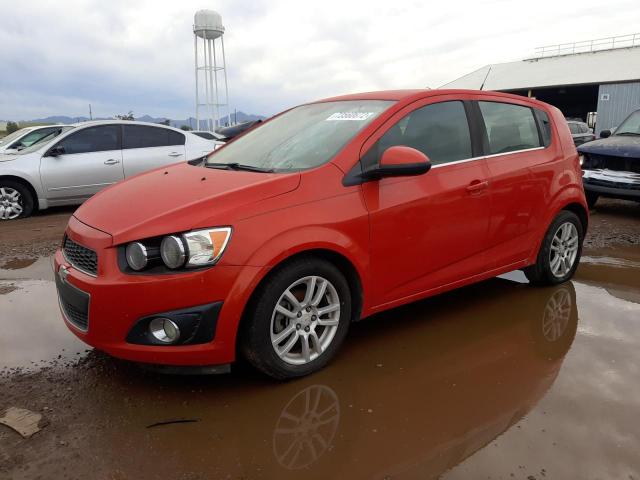 CHEVROLET SONIC LT 2012 with VIN 1G1JC6SHXC4132402 - Photo from auction