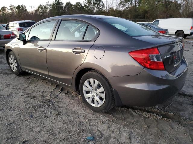 Photo 2 from auction – 2012 HONDA CIVIC LX with VIN 19XFB2F57CE365970