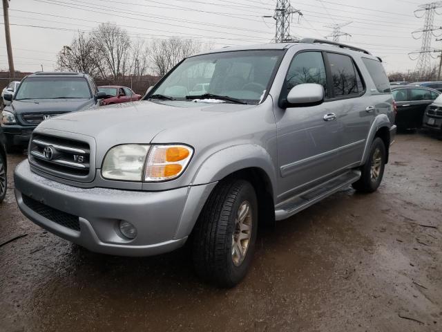 TOYOTA SEQUOIA LI 2003 with VIN 5TDBT48AX3S143463 - Photo from auction