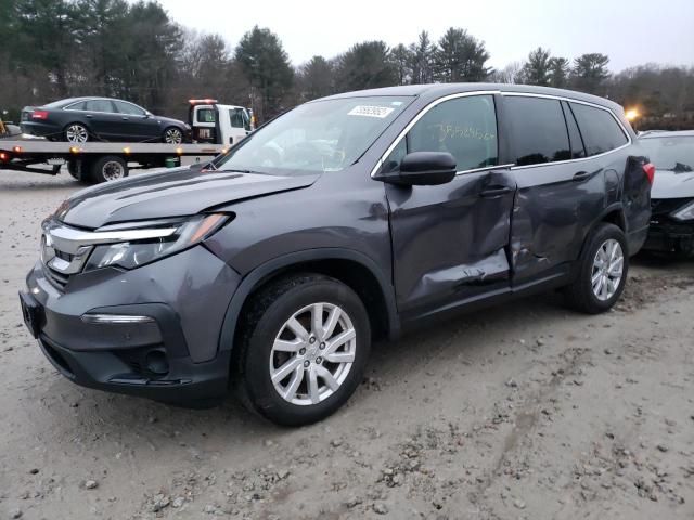 Photo 1 from auction – 2019 HONDA PILOT LX with VIN 5FNYF6H16KB030089
