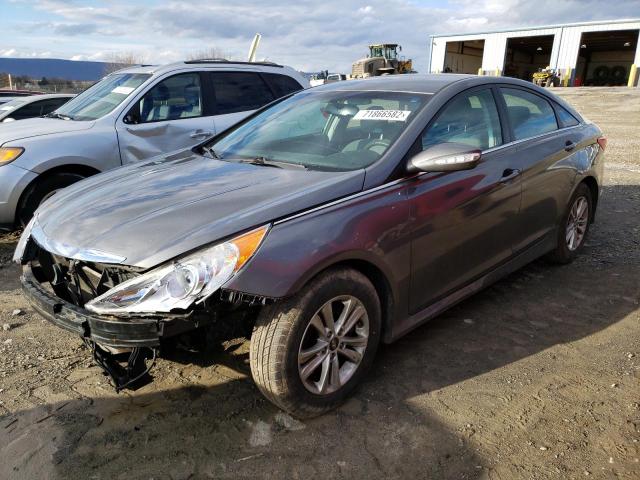 Photo 1 from auction – 2014 HYUNDAI SONATA GLS with VIN 5NPEB4AC1EH853033