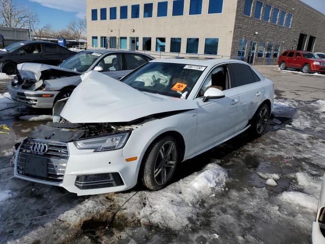 AUDI A4 PREMIUM 2017 with VIN WAUENAF4XHN036474 - Photo from auction