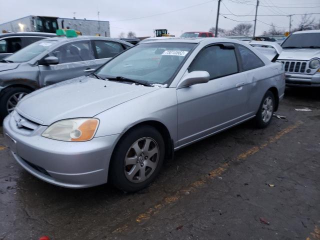 HONDA CIVIC SI 2001 with VIN 1HGEM22981L113245 - Photo from auction