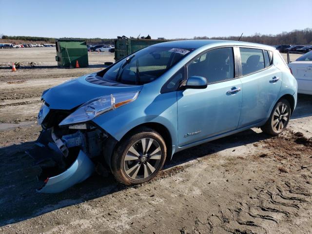 NISSAN LEAF S 2015 with VIN 1N4AZ0CP8FC321137 - Photo from auction