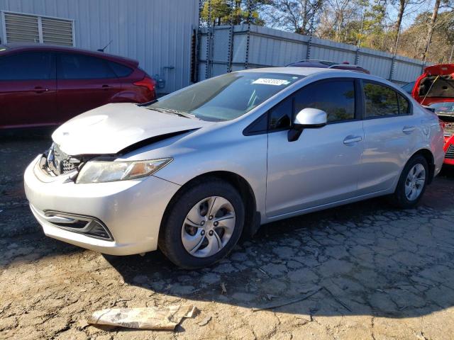 HONDA CIVIC LX 2013 with VIN 19XFB2F50DE094221 - Photo from auction