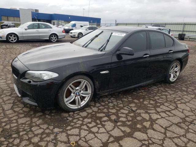 BMW 550 I 2013 with VIN WBAFR9C52DDX80686 - Photo from auction