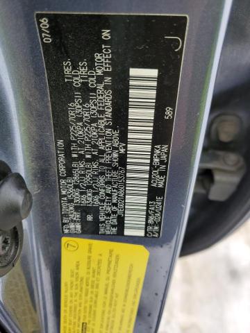 Photo 14 from auction – 2006 TOYOTA HIGHLANDER with VIN JTEGD21A860153767